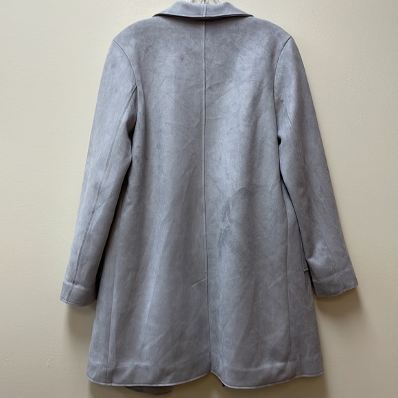 K By Kinnucan’s Adventure Grey Faux Suede Coat!!🔥🔥🔥 - Picture 10 of 16